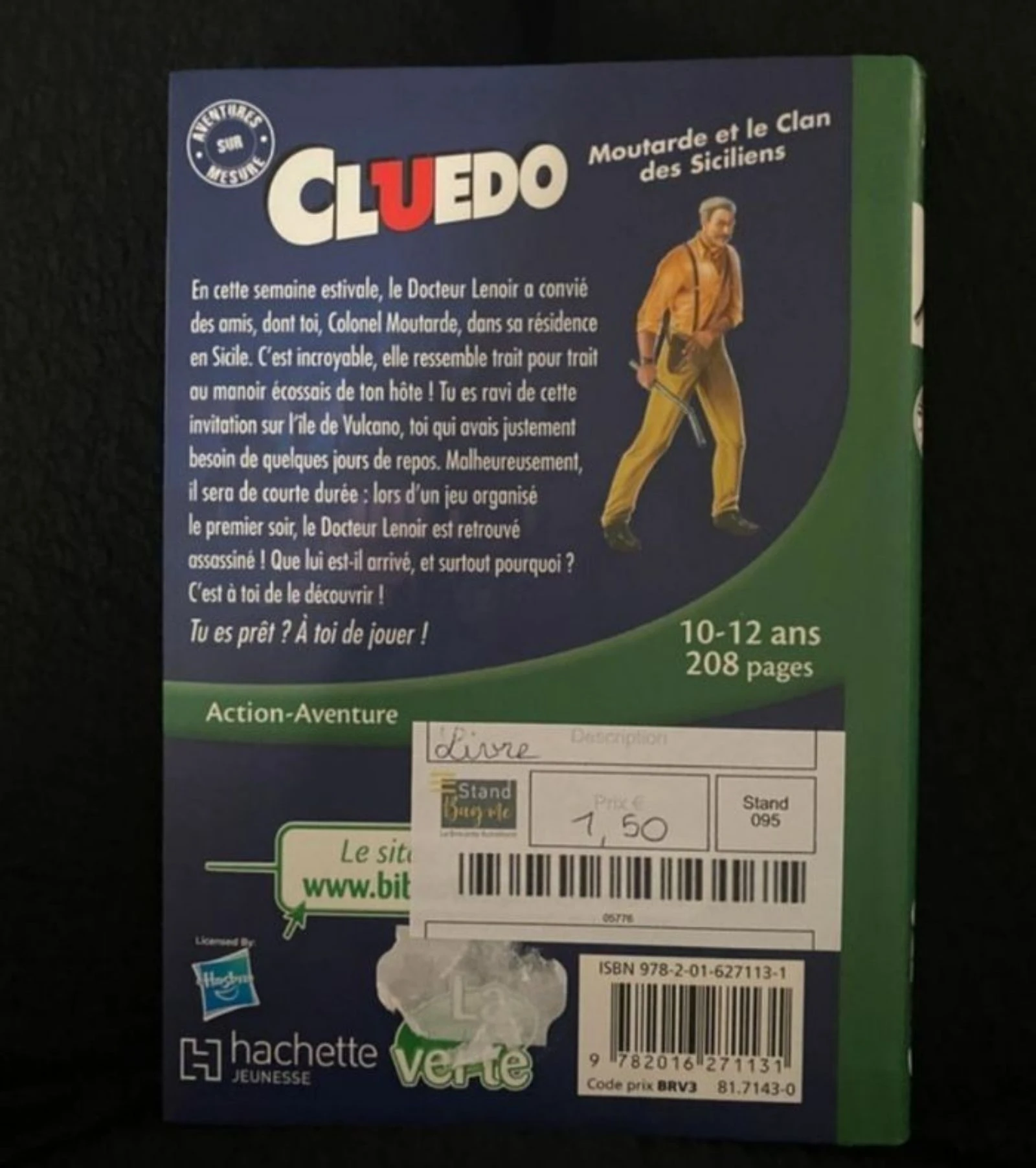 Libro: Cluedo Múrdido y el clan de los Sicilianos – photo 2